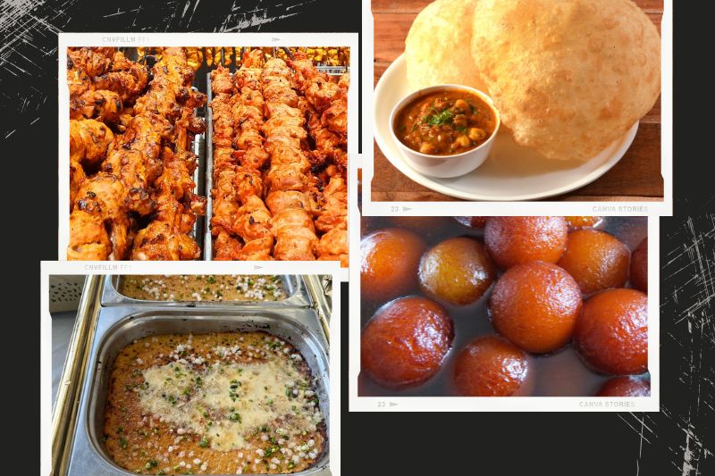 North Indian catering dishes in Kolkata